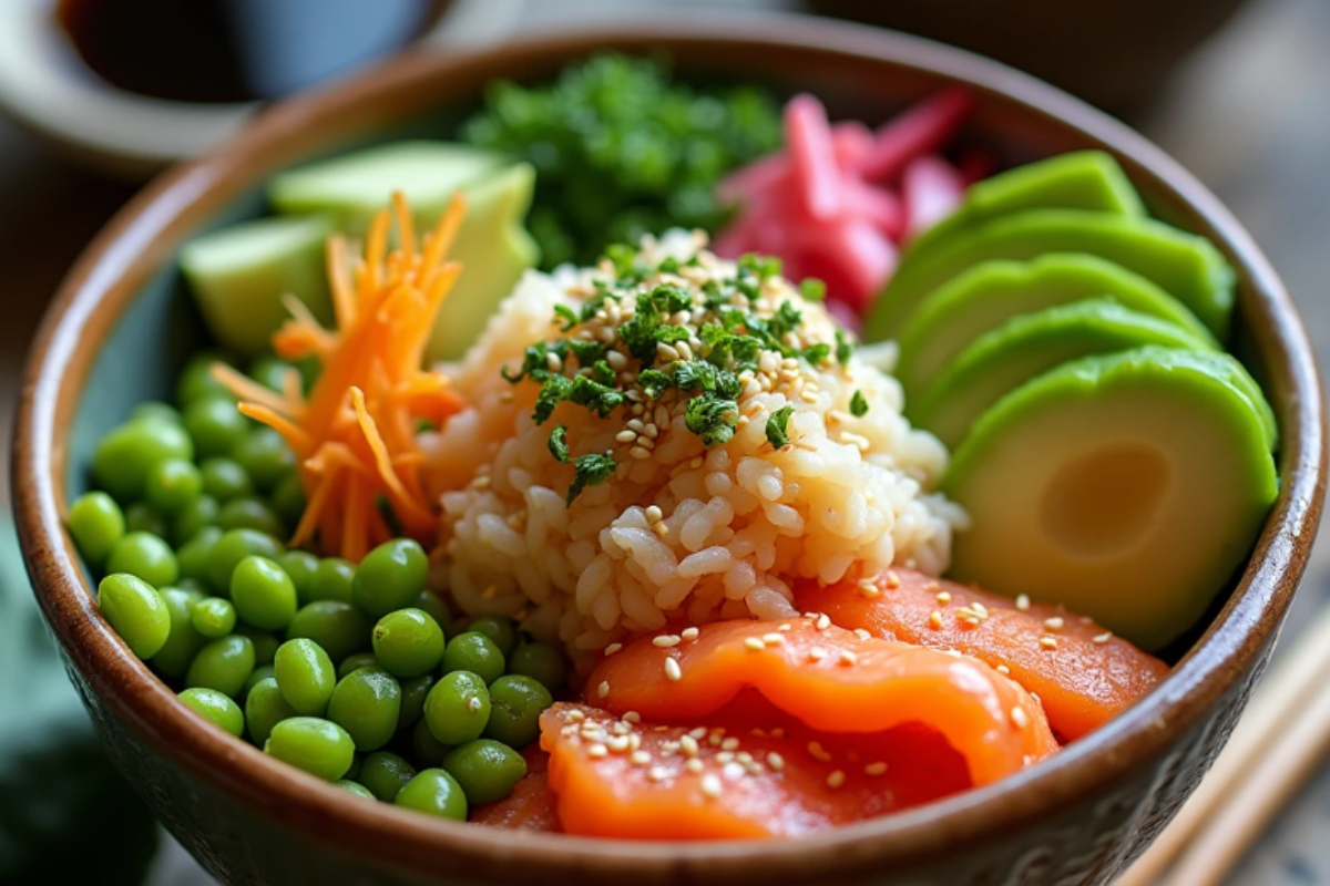 Salmon Poke Bowl Recipe