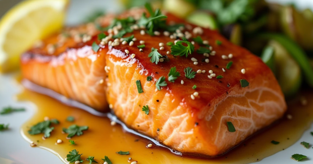 Honey Garlic Salmon Recipe